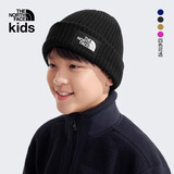 北面北面针织帽男女童户外舒适保暖帽子|7WG8 JK3/宇宙黑 均码 帽围 44.4cm