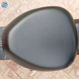 加大电动车坐垫套雅迪爱码通用座套防晒隔热垫透气加厚套防水座套 加大皮革前座