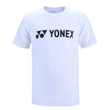 尤尼克斯YONEX羽毛球服男款短袖运动服透气比赛训练林丹同款115179 白 M