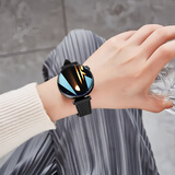 AELVO WATCH GT4系列女士智能手表运动健康监测蓝牙通话品牌新款成人GT5PRO风2025生日礼物女生女孩妈妈 高贵黑（含三种表带）新一代健康运动手环 适用于VIVO一加OPPO苹果小米等品