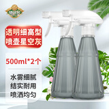 德沃多细高喷壶星空灰500ml*2园艺工具盆栽植物浇花喷水壶家居清洁喷雾