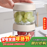 格娜斯玻璃密封罐食品级茶叶咖啡豆白糖储存罐迷你小号蜂蜜瓶零食坚果盒