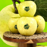 京鲜生 绿王林苹果 净重4斤单果210-250g 新鲜水果 源头直发  
