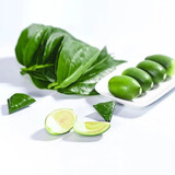 海南陵水新鲜青生槟榔果配选红汁荖叶发货嚼劲大海南槟榔生果 春果嫩果100克（3-5个） （槟榔+甜贝壳粉+荖叶）