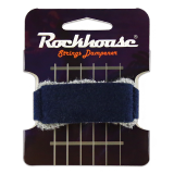 Rockhouse吉他闷音带电木吉他贝司束音带民谣吉他专业护弦制音带闷音夹束带 短款深蓝色