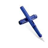 LAMY钢笔签字笔 生日节日礼物学生成人练字文具 德国进口 狩猎系列墨水笔 蓝色 F0.7mm