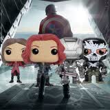 FUNKO POP 漫威周边 美国队长3 战争机器 人偶模型手办公仔摆件礼物