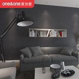 壹加壹（one&one)壁纸客厅纯色无纺布墙纸温馨卧室蚕丝纹灰色素色壁纸 深灰色WJ0739