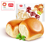 盼盼老面包手撕面包早餐 休闲食品软面包起酥小面包点心下午茶 老面包（奶香味）155g*6/袋