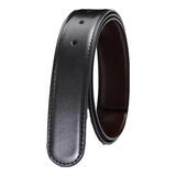 适用于万宝龙3光面不带头皮带男皮无头3.4打孔带身腰带替换 圆尾2.9cm宽 110cm