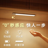 阳致充电感应灯小夜灯人体感应灯条无线灯厨房橱柜灯衣柜灯智能磁吸灯