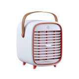 Smart Air聪明空气-QT3桌面空气净化器风扇一对一怼脸吹 便携含HEPA滤网 高效除雾霾细菌灰尘花粉PM2.5等 白色 随身版-内置18650的2000毫安锂电池