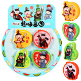 米小圈文具趣味三国橡皮擦小学生擦除干净不留痕写作业考试美术绘画学习专用儿童创意可爱卡通橡皮擦