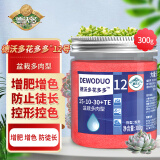 德沃多肥料花多多12号盆栽多肉型300g促生长促开花水溶肥叶面肥园艺养花肥料