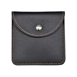 五浩 耳机保护套收纳皮包数码收纳袋整理包迷你便携数码U盘U盾耳塞袋收纳盒 保护套【收纳包】