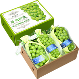 日本引进品种阳光玫瑰葡萄 新鲜晴王礼盒香印葡萄孕妇应季水果 4斤（精美礼盒装）