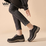 Walker Shop奥卡索女鞋四季健步鞋女士休闲鞋女厚底妈妈鞋子女V133703黑色 37