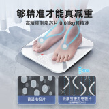 云康宝体脂秤 智能体脂称 HUAWEI生态产品 体重秤家用精准电子秤 心率充电版【WiFi+蓝牙】