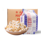 热烈 微波炉爆米花整箱休闲零食玉米花KTV电影院酒吧奶茶店100克60包 奶油甜味克*60包装