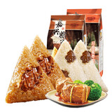 阿玛熊（AMAXIONG） 正宗嘉兴粽子浙江特产早餐蛋黄鲜肉粽子礼盒年货福利端午节送礼 4粽组合（2荤2素）