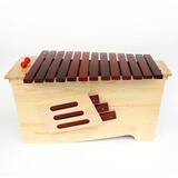 Orff奥尔夫打击乐器木琴专业箱式高中低红木钟琴早教教具 红木低音