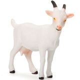 MECHILE仿真牧场动物模型农场套装玩具家禽猪狗马牛绵羊山羊奶牛兔子鸡 山羊