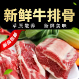 新鲜牛排骨牛肋骨正宗黄牛牛排牛肋排牛小排现杀新鲜生牛肉牛骨 牛排骨5斤