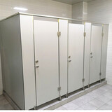 公共卫生间隔断 学校工厂厕所隔断板抗倍特板PVC洗手间防水隔墙门 18mm厚三聚氰胺板含