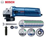 博世（BOSCH）电动角磨机砂轮机手持家用切割片手磨机抛光博士电动工具 700角磨机标配+金属切割套餐