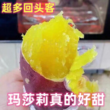 红薯新鲜 日本玛莎莉红薯 引种超甜黄心蜜薯代餐 5斤装 精选中果 5斤小果