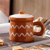 贝瑟斯杯子马克杯水杯高颜值陶瓷杯复古咖啡杯情侣杯年会礼品伴手礼