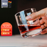 肖特圣维莎 德国进口 无铅水晶威士忌酒杯 洋酒杯古典杯鸡尾酒杯厚底重手感 古典杯(散买无盒) 300ml 1只