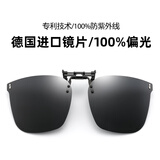 LESCA LUNETIERgm偏光夹片墨镜男可夹式近视太阳镜片开车载钓鱼专用眼睛可上翻女