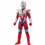 万代（BANDAI） 特利迦奥特曼 软胶儿童玩具 14cm 78 泽塔伽马未来