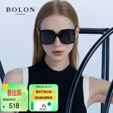 暴龙（BOLON）眼镜优雅方形大框显脸小防晒墨镜驾驶偏光太阳镜女潮 BL3083C10