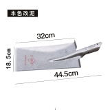 五羊一郎全钢加厚大铁锹锰钢尖方平头铁锨农用挖土种花钢锹户外铲子 军印本色改泥锹
