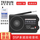 德生（Tecsun） R-305P便携式收音机老年人 全波段 高灵敏度指针电视伴音FM调频中波半导体