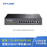 TP-LINK 千兆口无线ap+ac面板入墙壁式poe路由器86型全屋wi-fi6套装5G双频家用 千兆9口-POE·AC一体机（大功率）