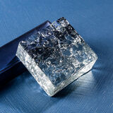 琴冉 玻璃砖 超白实心玻璃砖隔断墙玻璃墙砖方形玻璃透明热熔砖水晶砖 双面冰纹半砖