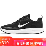 耐克NIKE男子休闲鞋缓震透气WEARALLDAY运动鞋CT1729-001黑色42.5码