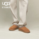 UGG春季女士便鞋居家编织领口一脚蹬包头鞋5955CHE|栗色37