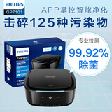 飞利浦（PHILIPS）车载空气净化器新车汽车内除醛除异味除臭除菌率99.9% GP7101