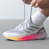 阿迪达斯阿迪达斯 中性 PUREBOOST 5运动跑步鞋 IE8463 白色 40码UK6.5码