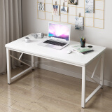 木以成居电脑桌简易书桌学习桌学生卧室宿舍办公家用写字桌加固型白色 