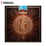 达达里奥（D'Addario） NB1047美国进口民谣吉他琴弦 镀镍磷青铜缠绕套弦 极细10-47特细