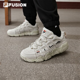 FILA FUSION斐乐女鞋潮牌文化篮球鞋休闲鞋情侣运动鞋斐乐男女鞋 燕麦色-OM【情侣】 36