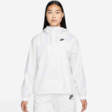 耐克（NIKE）外套女装2026春季新款透气休闲防晒风衣耐磨宽松连帽运动夹克 DM6180-100 L