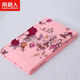 南极人（Nanjiren）纯棉加厚床单单件家用全棉老上海国民老式印花复古被单四季用床罩 国色天香-玉色【老上海国民】BJM 200x230cm单床单【适合1.5m床】