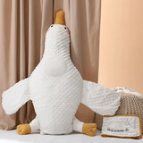 Boxbaby大白鹅婴儿排气枕宝宝安抚枕头大白鹅趴睡飞机抱枕儿童睡觉神器防胀气 大白鹅-棕色（升级防窒息+豆豆绒+固定带+可拆洗）