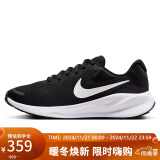 耐克NIKE跑步鞋女透气REVOLUTION 7运动鞋FB2208-003黑37.5